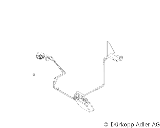 0867 590114 - Fotoelektrischer Restfadenwächter für den Greiferfaden
