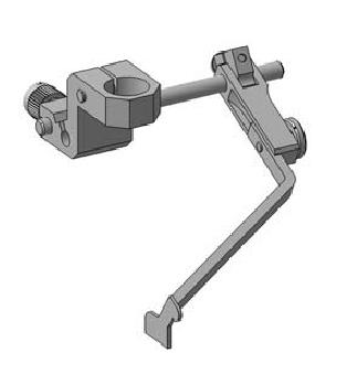 N900 020038 - Kantenanschlag rechts, hochschwenkbar, Verstellbreite 0 - 40mm
