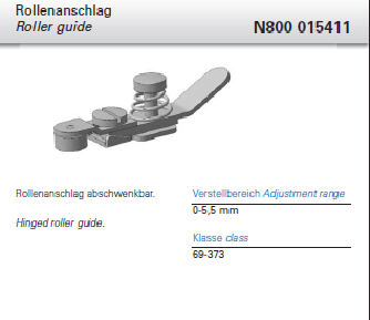 N800 015411 - Roller ruler