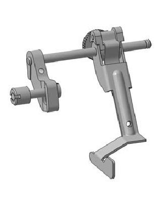 N900 023421 - Kantenanschlag rechts, hochschwenkbar, Verstellbreite  0 - 40mm
