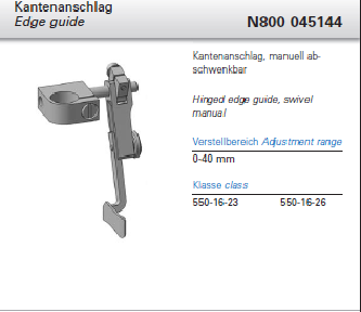 N800 045144 - KANT.ANSCHLAG K