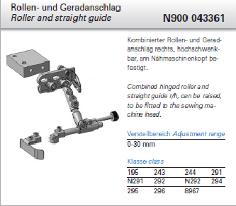 N900 043361 - Anschlag
