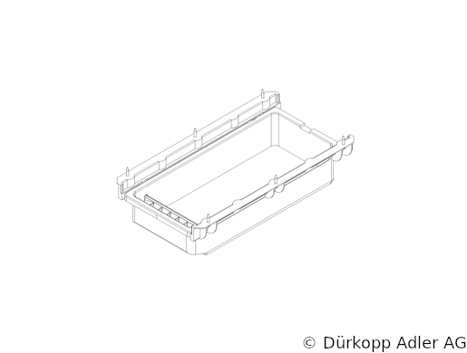 0700 000043 K - SCHUBKASTEN K