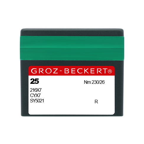 763372 -216X7/CYX7- Sacknadeln mit Verdrängungsspitzen R 230NM 100pcs