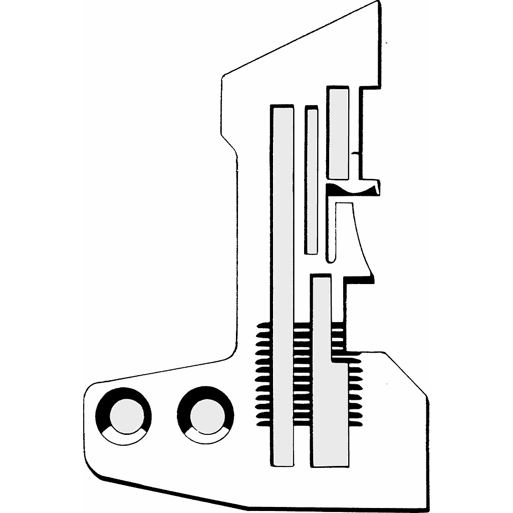 Stichplatte/Plate 210787 - Pegasus