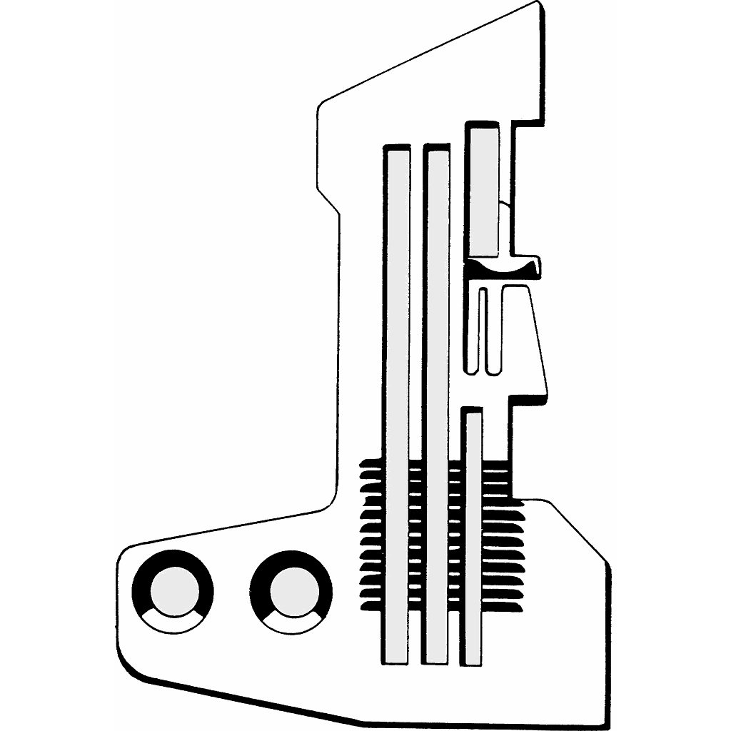 Stichplatte/Plate 210810 - Pegasus