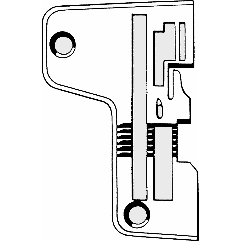 Stichplatte/Plate 204695-0-11 - Rimoldi