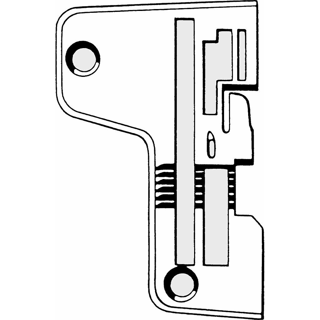 Stichplatte/Plate 204809-0-00 - Rimoldi