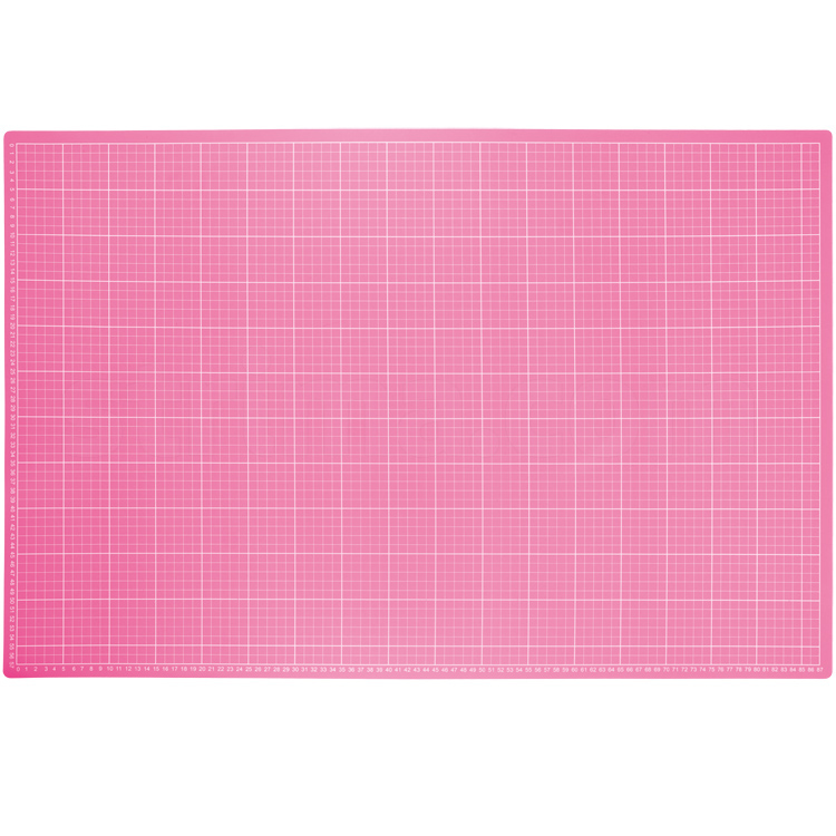 DW-12121 PINK  SCHNEIDEMATTE, SELBSTHEILEND 90X60 CM, DICKE 3 MM