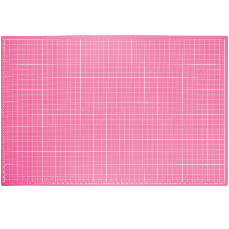 DW-12121 PINK  SCHNEIDEMATTE, SELBSTHEILEND 90X60 CM, DICKE 3 MM