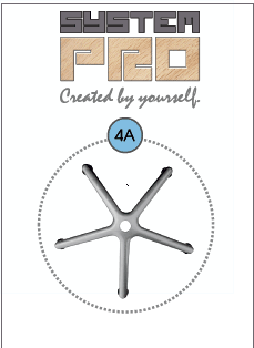 SYSTEM PRO LAB 4A  ALUMINIUMFUSS - STANDARD