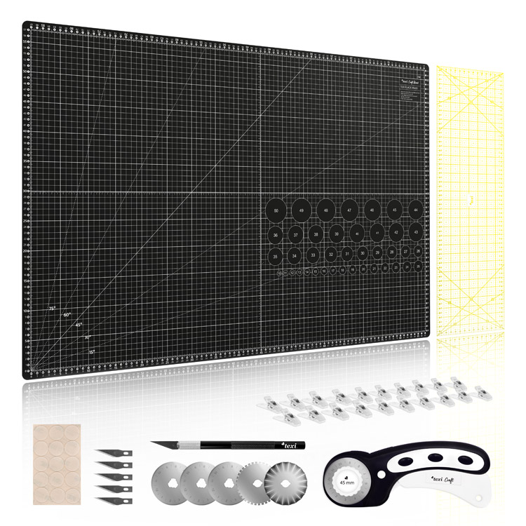 Schneideset inkl. Schneidematte, Rollmesser u.v.m. (Kopie)