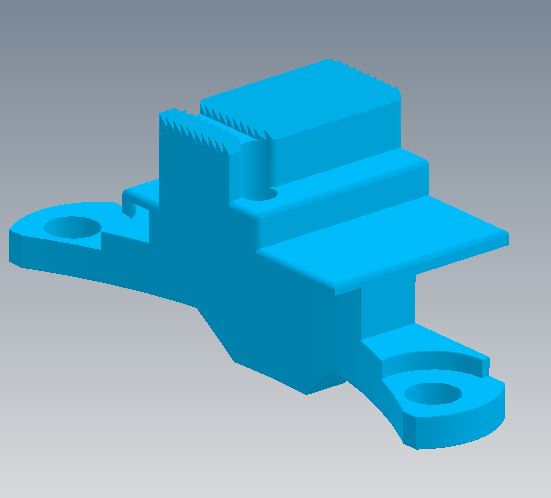 Transporteur LG - Transporteur 2mm höher mit Zähne