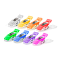 TEXI 4098 - Stoffklammern, verschiedene Farben, 50 Stück