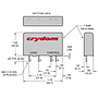 Crydom Halbleiterrelais MP240D3 3 A Schaltspannung (max.): 280 V/AC Nullspannungsschaltend